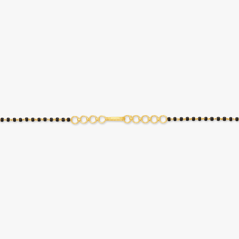 Blush Bloom Gold Mangalsutra,,hi-res image number null