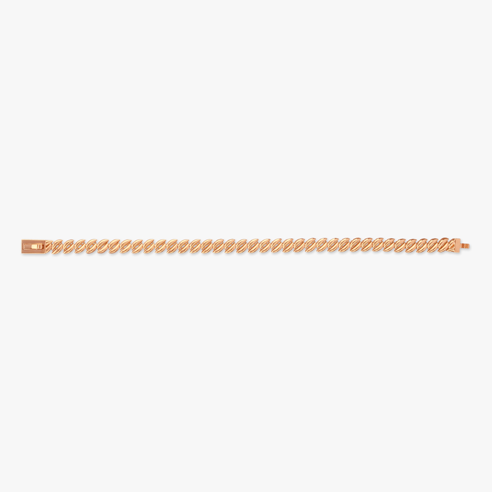 Curl Link Gold Bracelet,,hi-res image number null
