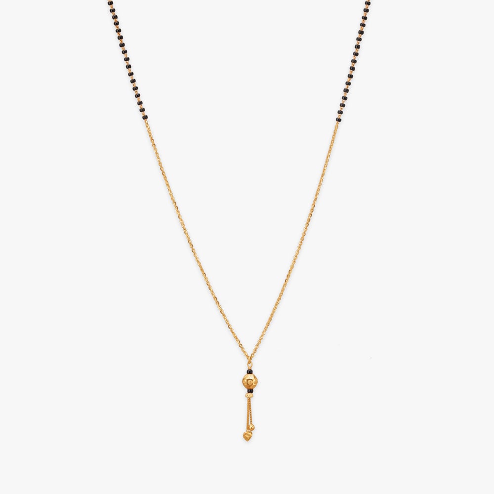 Orbit Tassel Gold Mangalsutra,,hi-res image number null