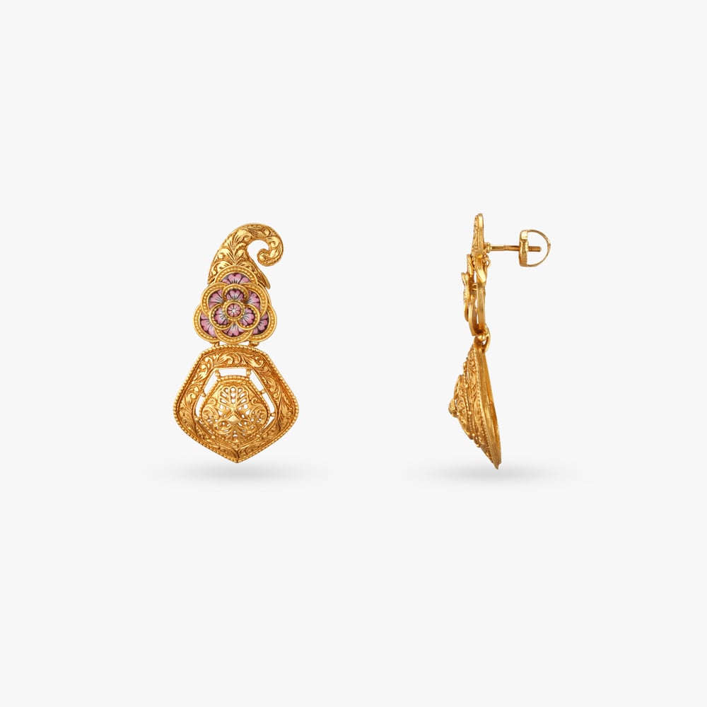 Imperial Splendor Gold Necklace Set,,hi-res image number null