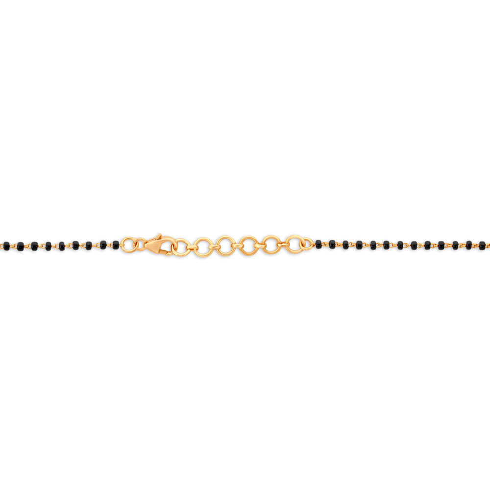 Shimmery Simplicity Diamond Mangalsutra,,hi-res image number null