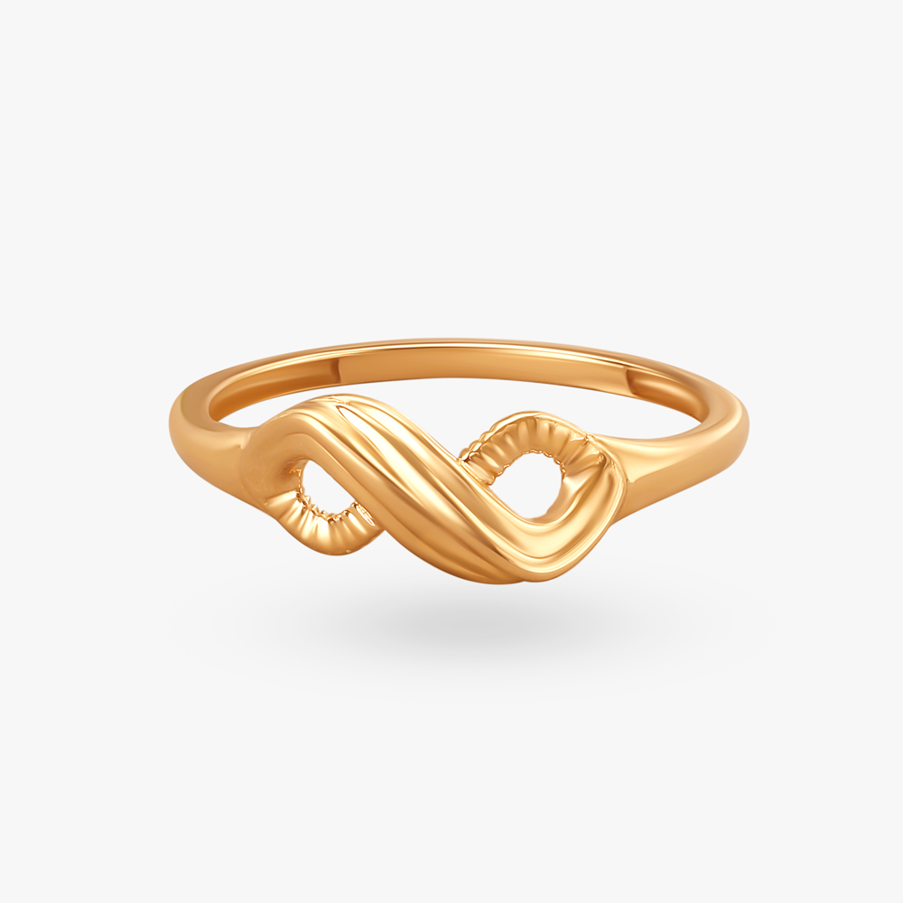 Endless Charm Gold Finger Ring,,hi-res image number null