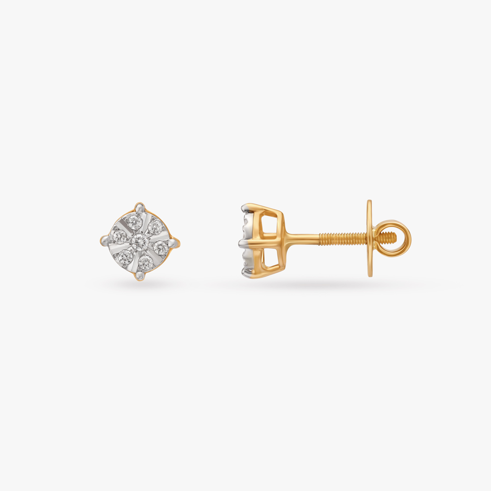 Effortless Elegance Diamond Stud Earrings,,hi-res image number null