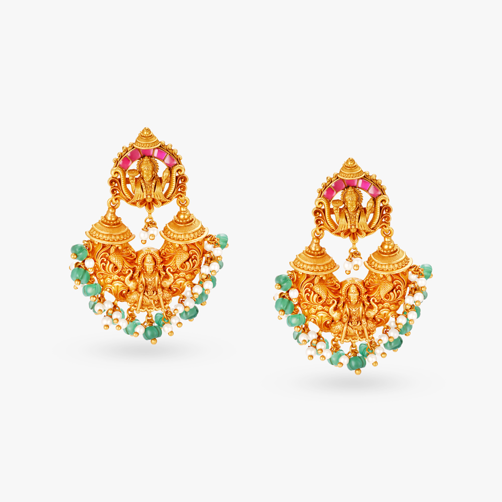 Ashta Lakshmi Gold Haram Set,,hi-res image number null