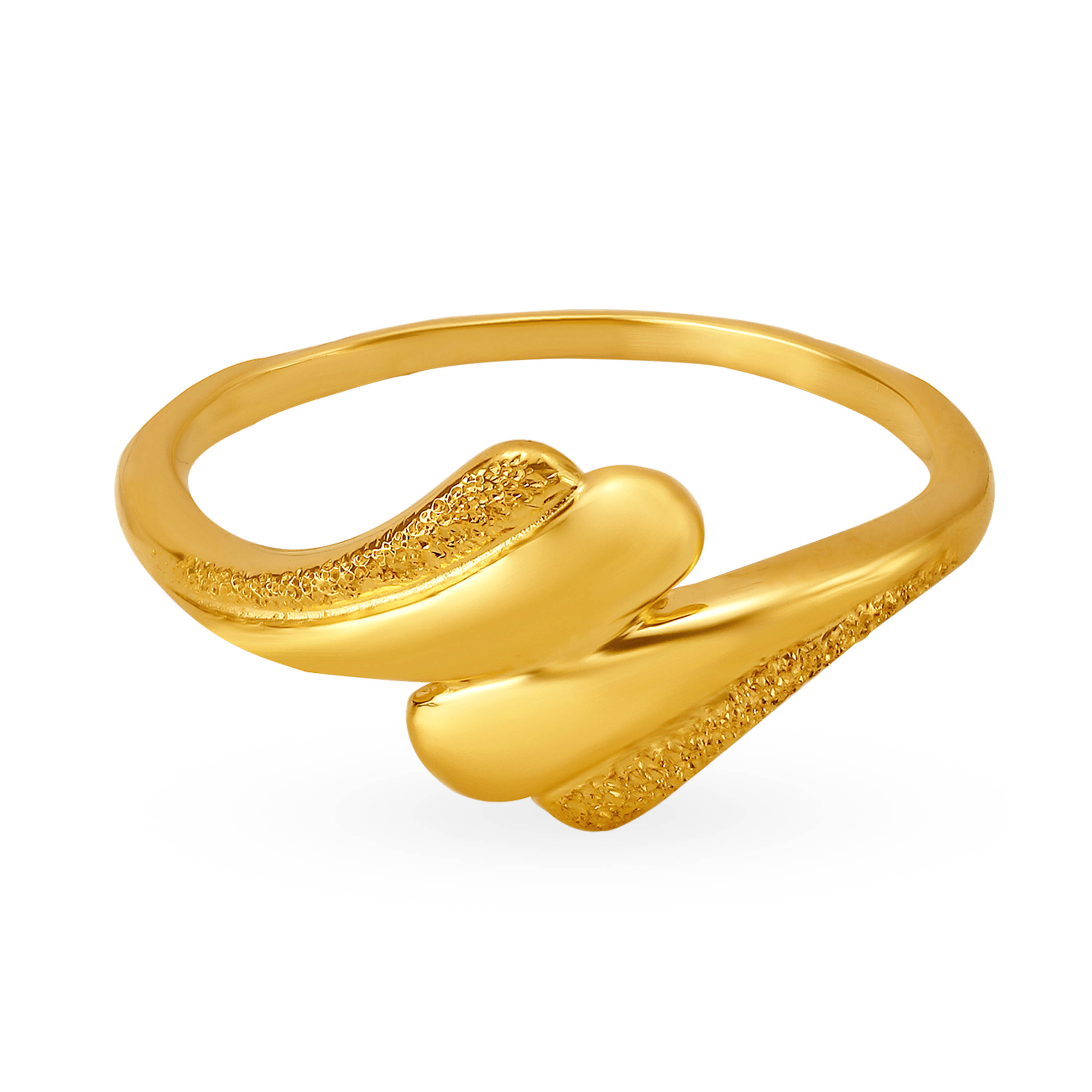 Elegant Symmetric Gold Ring,,hi-res image number null