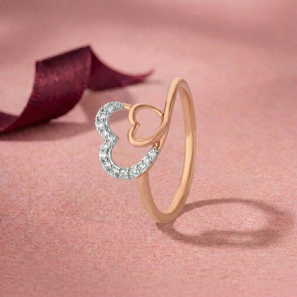Love Loop Diamond Ring by Tanishq