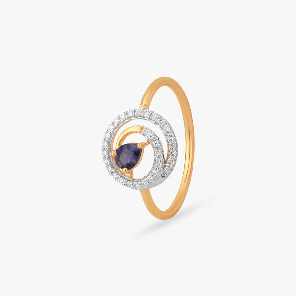 Cosmic Bloom Diamond Ring by Tanishq