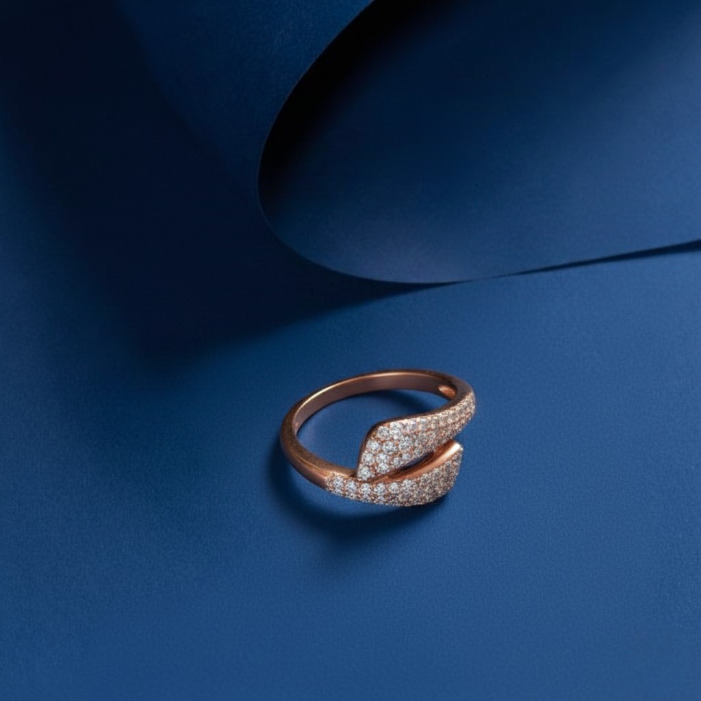 Abstract Embrace Diamond Ring by Tanishq