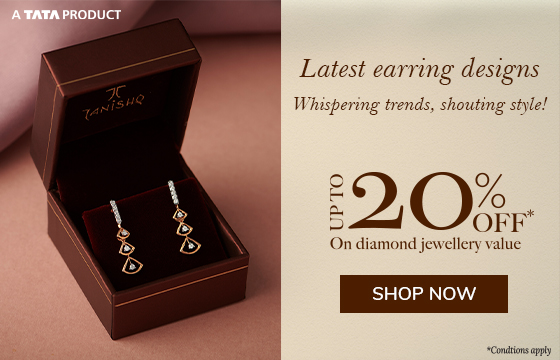 Tanishq Earrings Design | 3d-mon.com